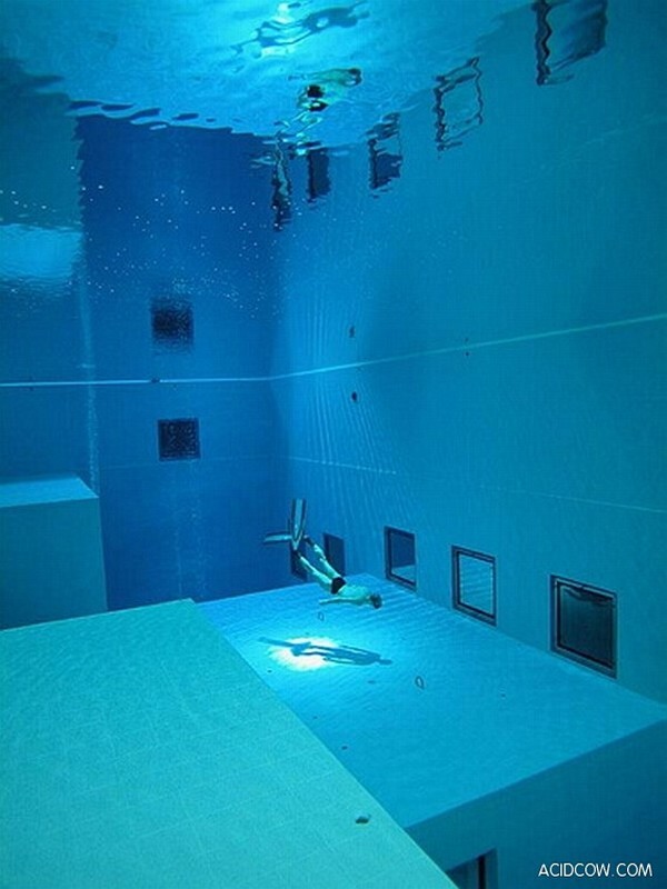 deepest pool in europe