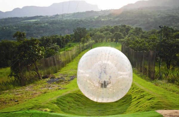 Zorbing_Aamby_Valley
