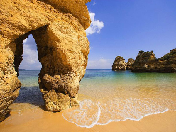 Mysterious and Theatrical: Dona Ana Beach in Algarve, Portugal