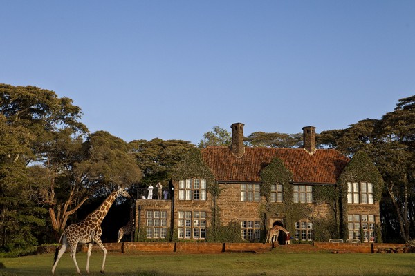Giraffe Manor in Nairobi Kenya