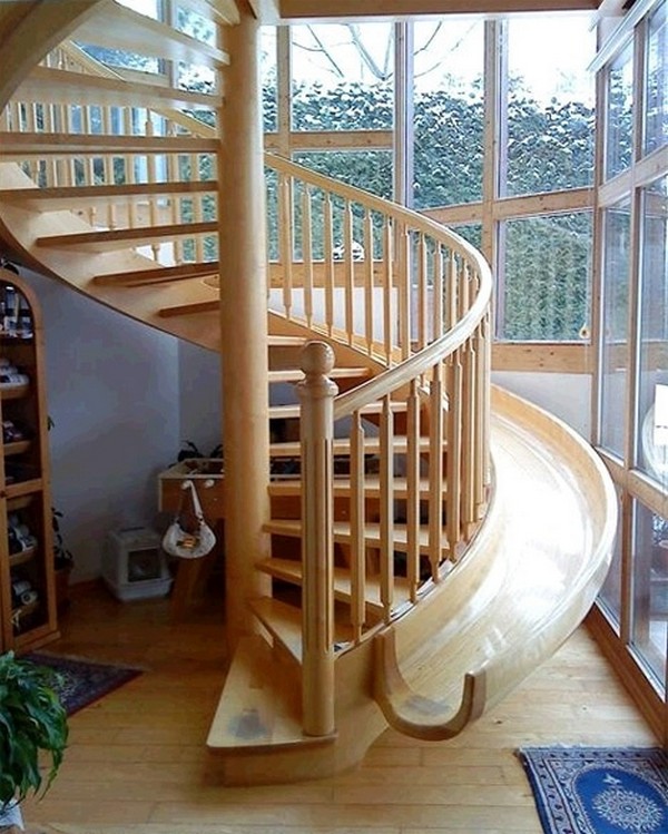 staircase slide