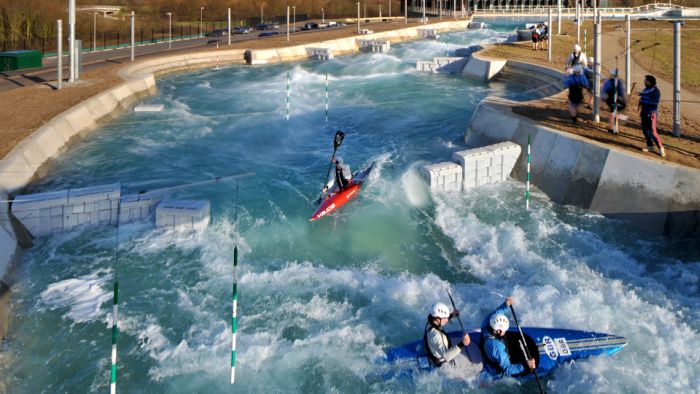 white water rafting, lee valley, London 2