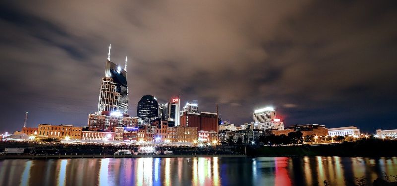 Nashville at night
