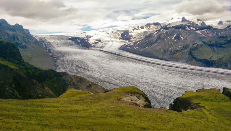 Vatnajokull glacier Iceland