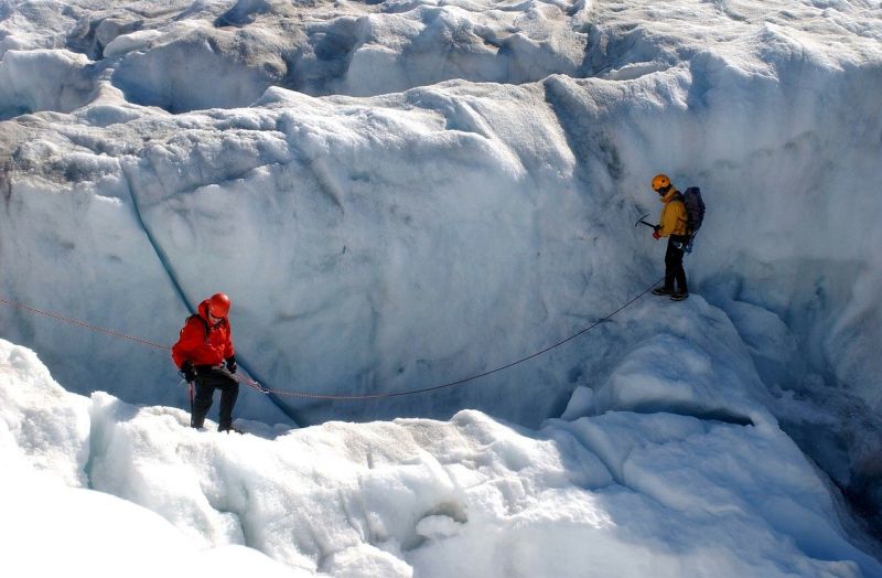 glacier walks Greenland