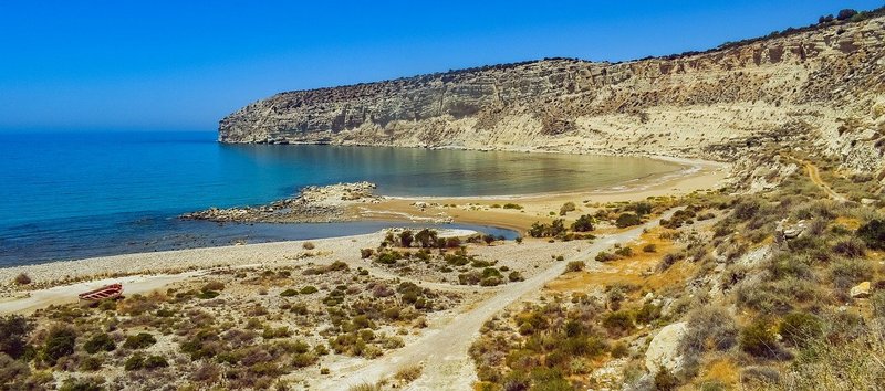 Zapalo beach Cyprus