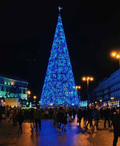 Madrid Sol Christmas tree